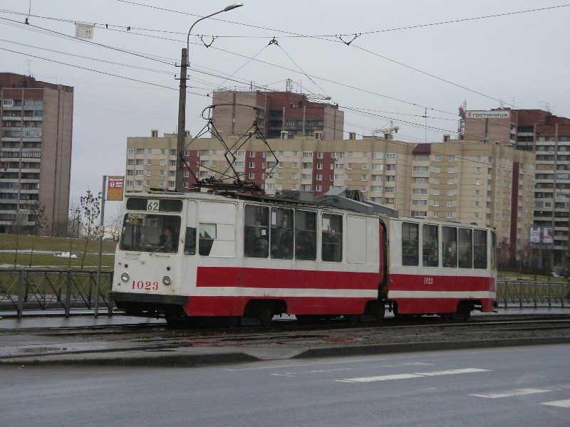 Санкт-Петербург, ЛВС-86К № 1023