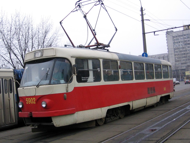 Kyiv, Tatra T3P № 5902