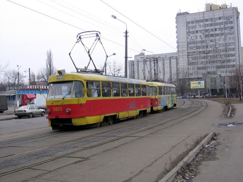 Kyiv, Tatra T3SU № 5803