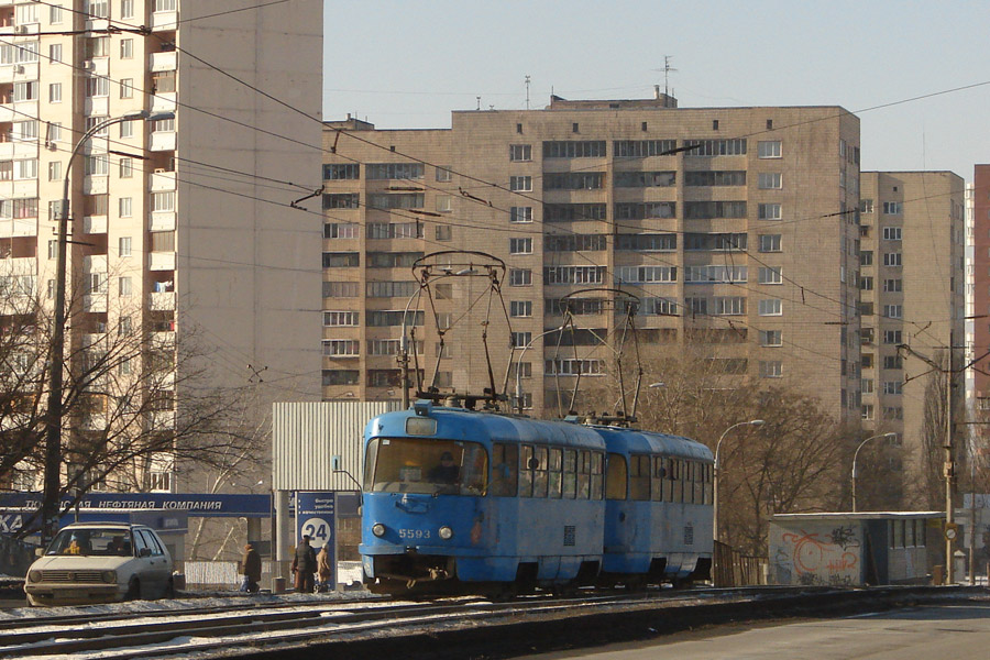 Kyiv, Tatra T3SU № 5593