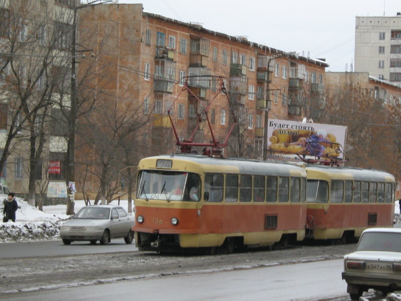 Jekaterinburg, Tatra T3SU № 136
