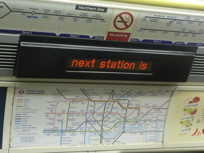 Лондон — Метрополитен — Подвижной состав