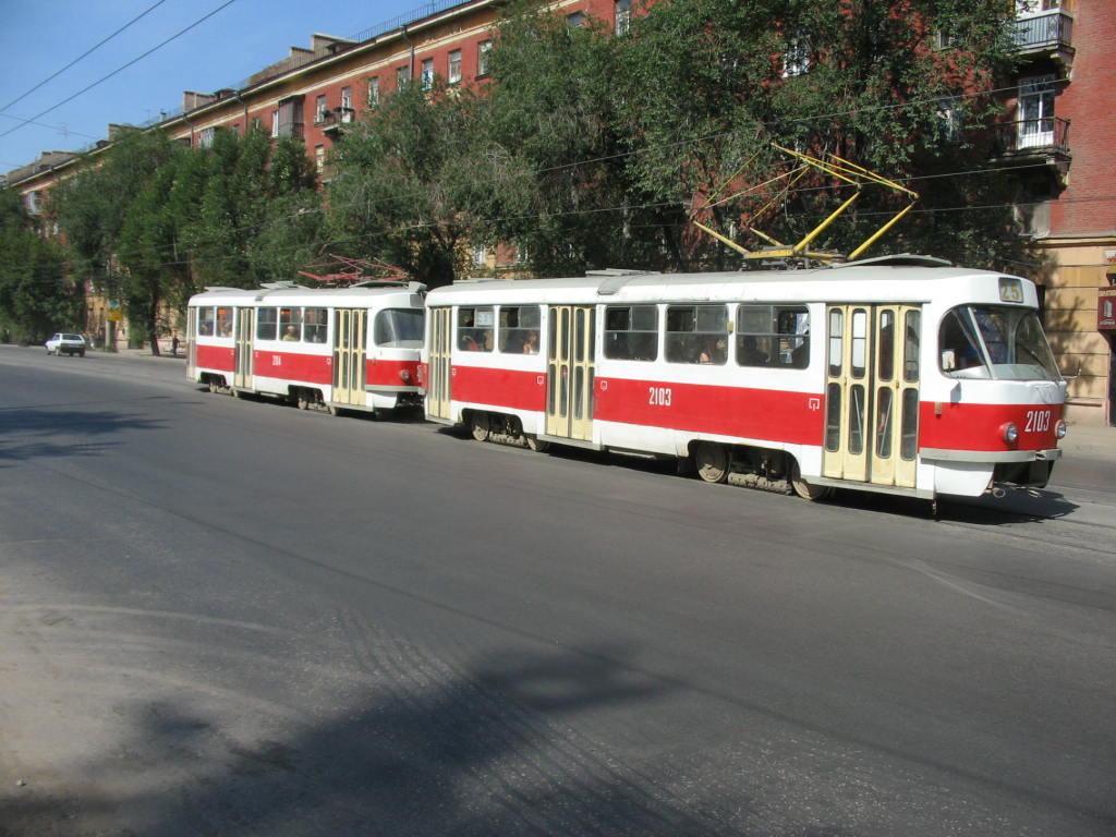 Самара, Tatra T3SU № 2103