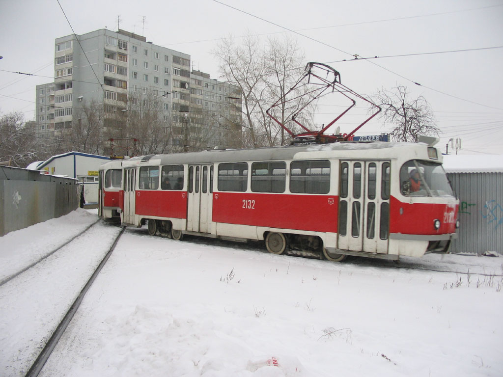 Самара, Tatra T3SU № 2132; Самара — Конечные станции и кольца (трамвай)