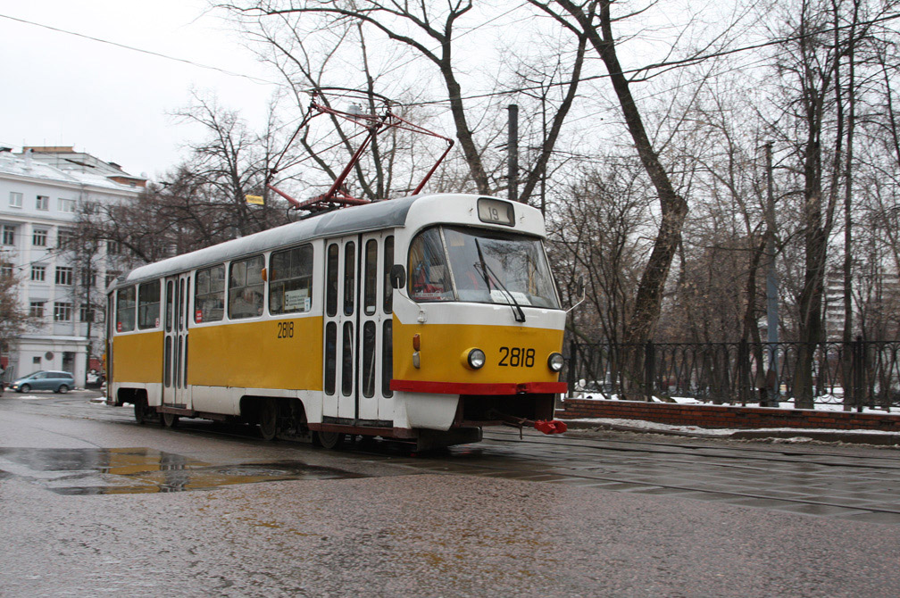 莫斯科, Tatra T3SU # 2818
