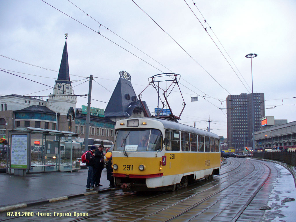 Moskwa, Tatra T3SU Nr 2911