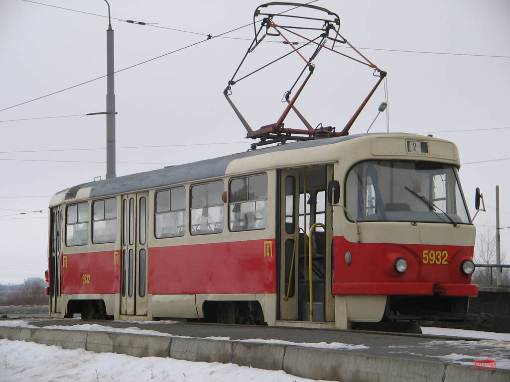 Киев, Tatra T3SU № 5932