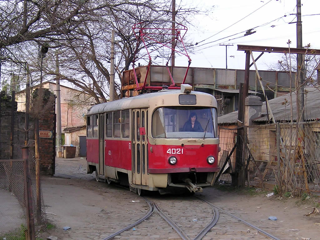 Oděsa, Tatra T3SU č. 4021