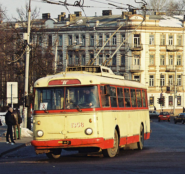 Вильнюс, Škoda 9TrH27 № 1358