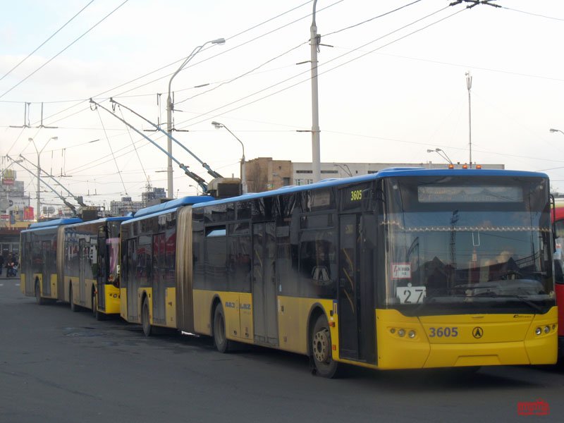 Киев, ЛАЗ E301D1 № 3605