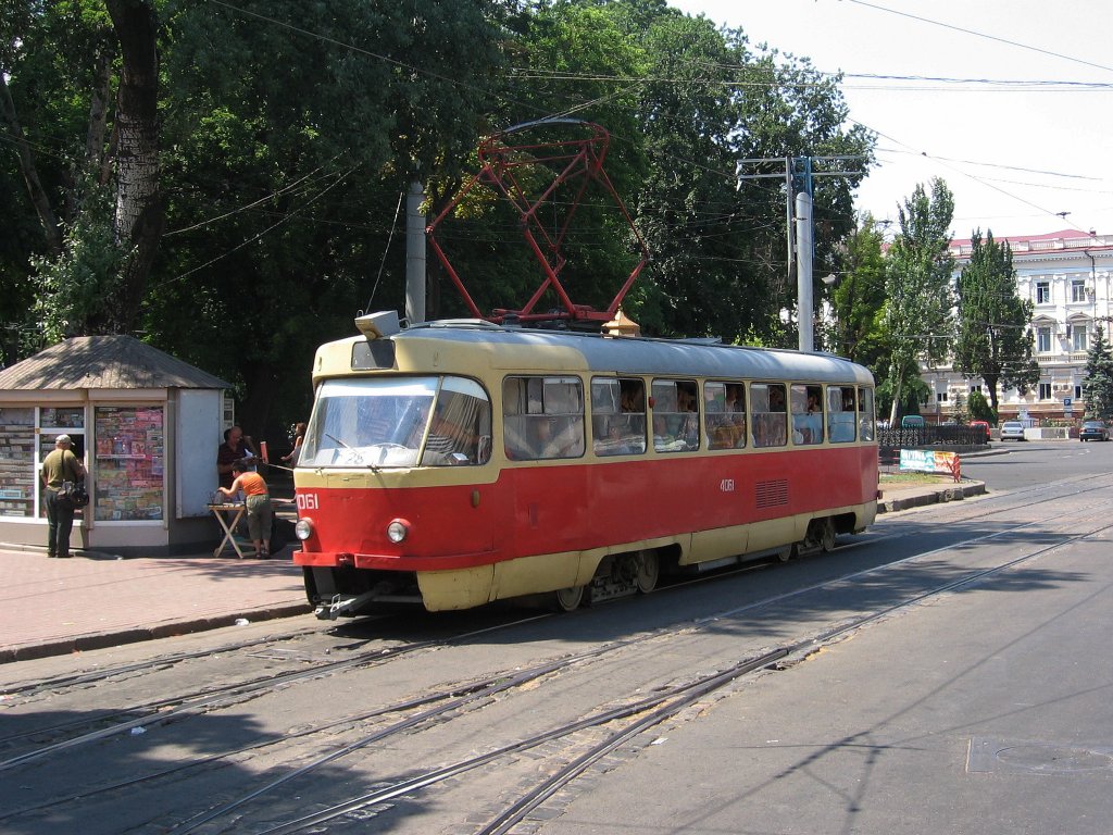 Odessa, Tatra T3SU N°. 4061
