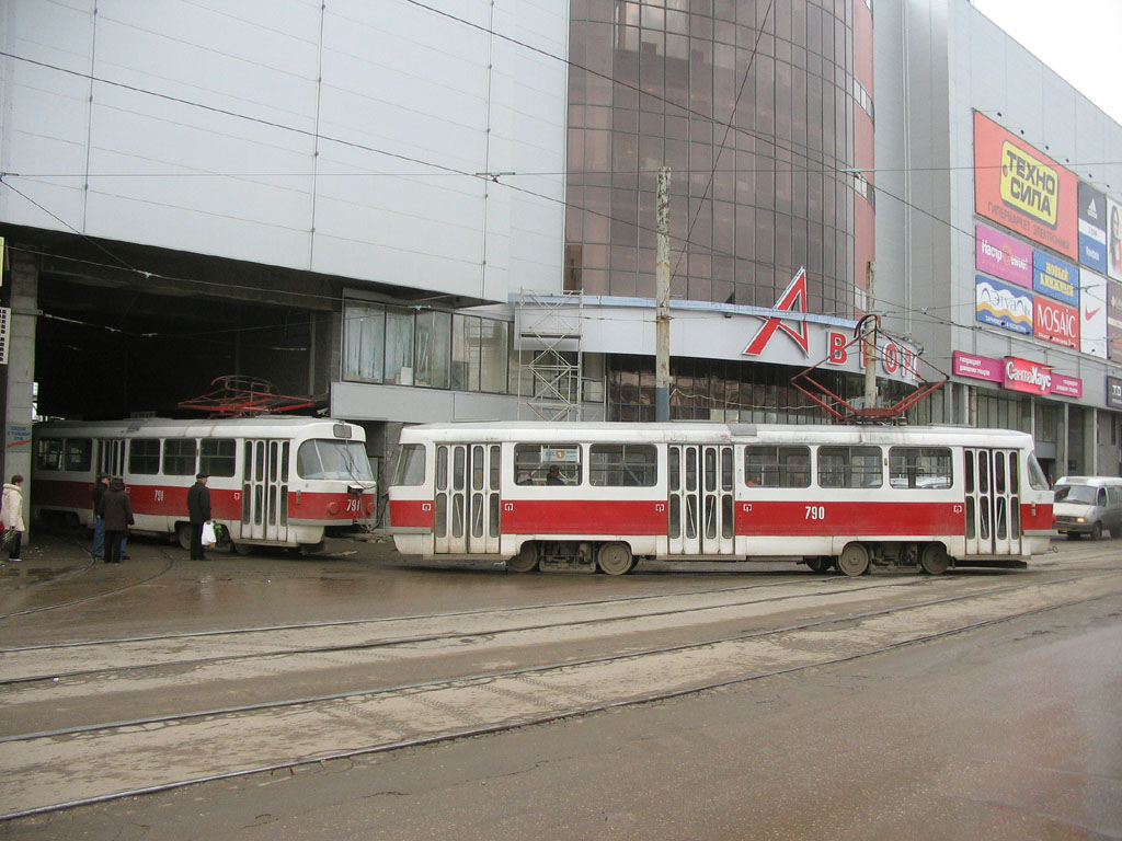 Самара, Tatra T3SU № 790; Самара — Конечные станции и кольца (трамвай)