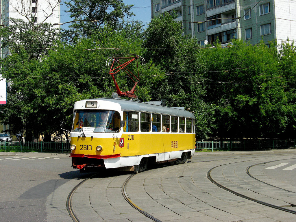 Moskva, Tatra T3SU č. 2810