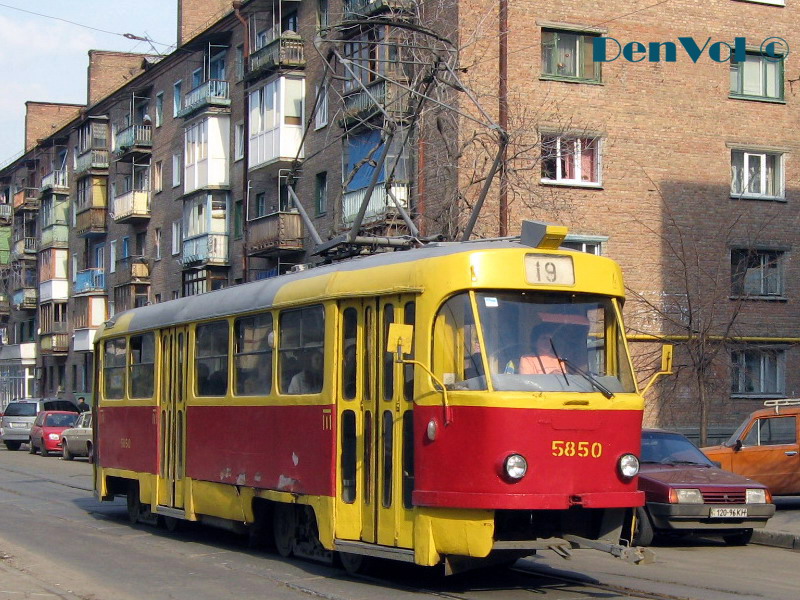 Kyiv, Tatra T3SU № 5850