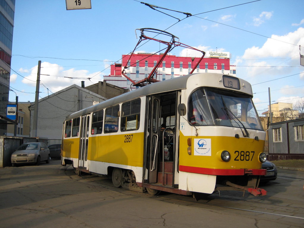 Масква, Tatra T3SU № 2887