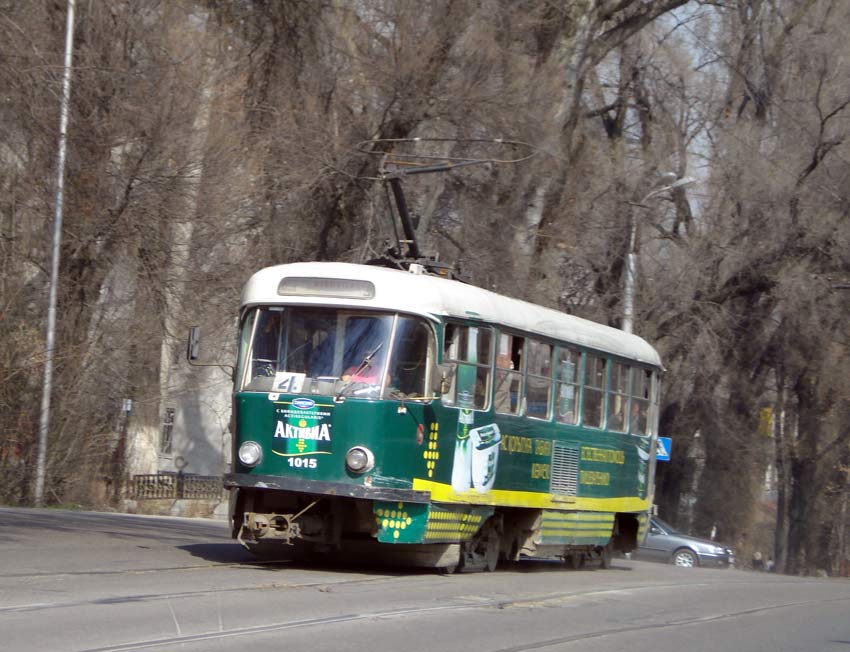 Алматы, Tatra T3D № 1015