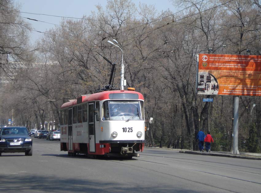 Almati, Tatra T3DC1 № 1025