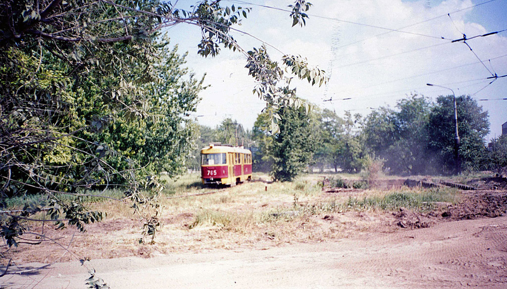Запорожье, Tatra T3SU № 765; Запорожье — Трамвайная линия ко дворцу спорта «Юность»