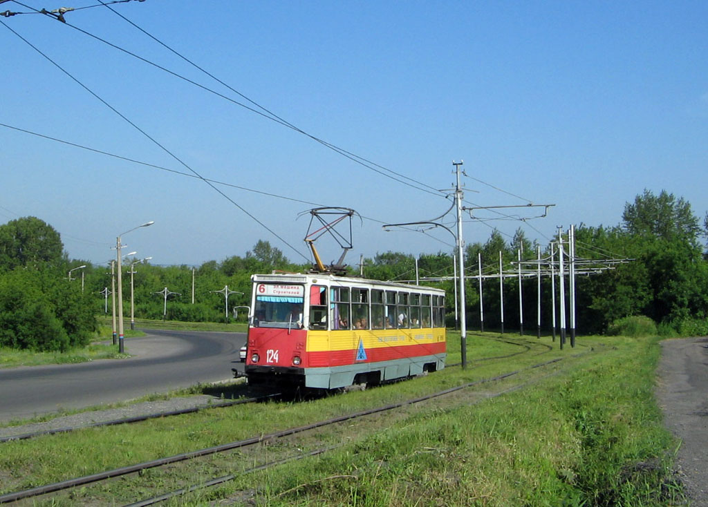 Прокопьевск, 71-605 (КТМ-5М3) № 124