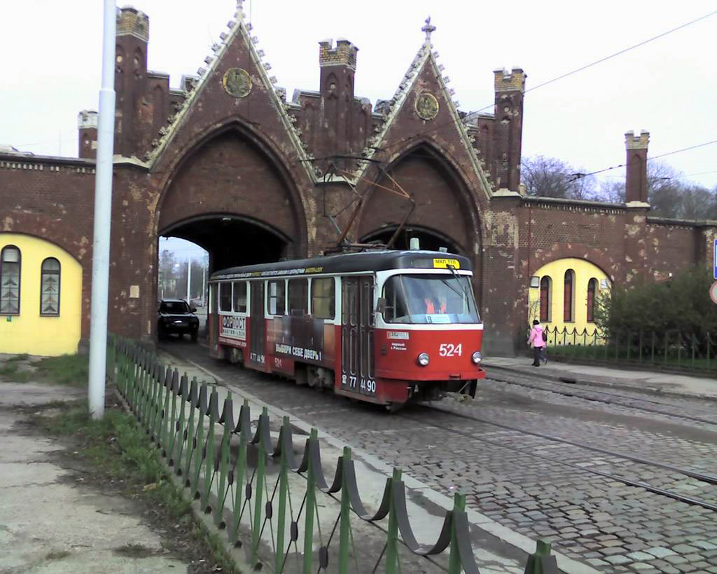 Kaliningrad, Tatra T4D № 524