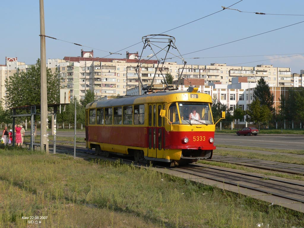 Kiev, Tatra T3SU (2-door) nr. 5333