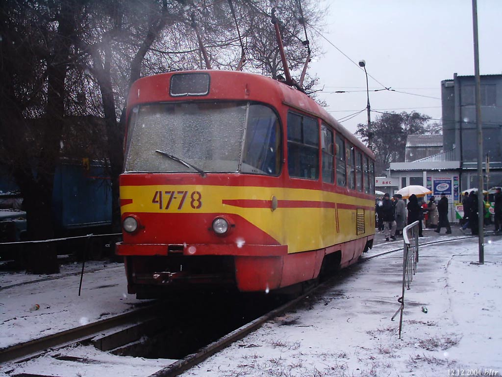 Donyeck, Tatra T3SU (2-door) — 4778