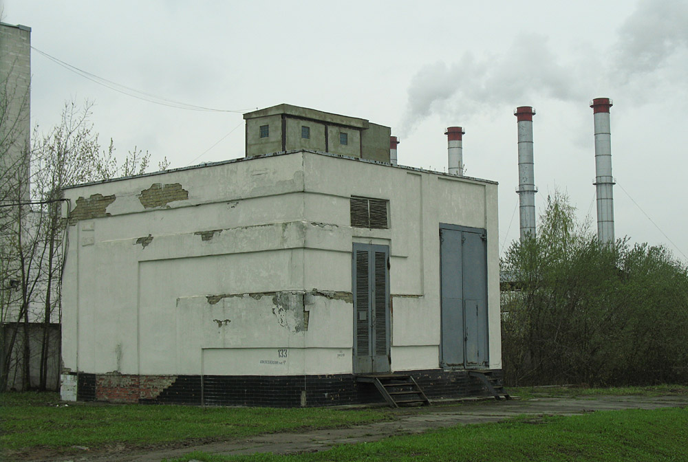 Moszkva — Electric power service — Traction electric station