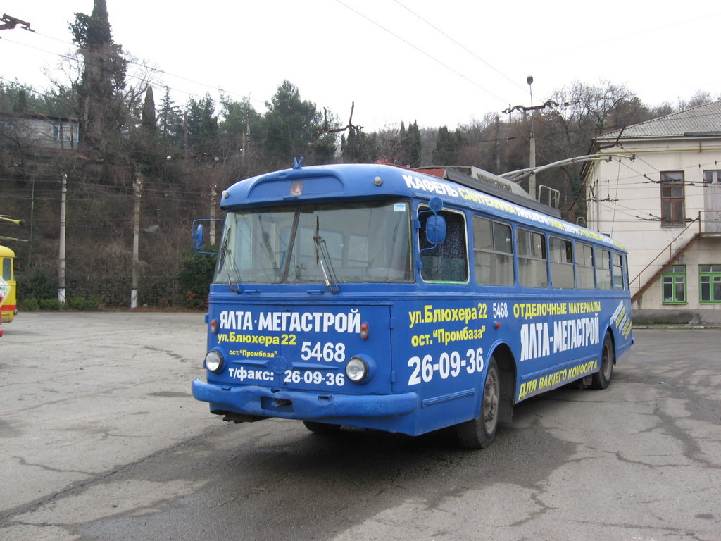 Крымский троллейбус, Škoda 9Tr18 № 5468