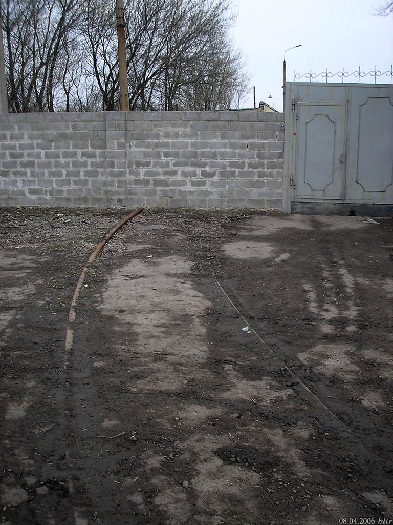 Makijivka — Abandoned tram lines