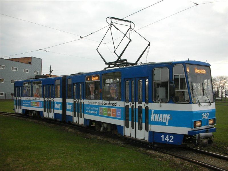 Tallinn, Tatra KT4D č. 142