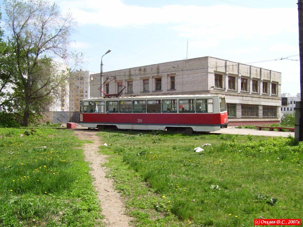 Saratov, 71-605 (KTM-5M3) N°. 2244; Saratov — Terminus stations