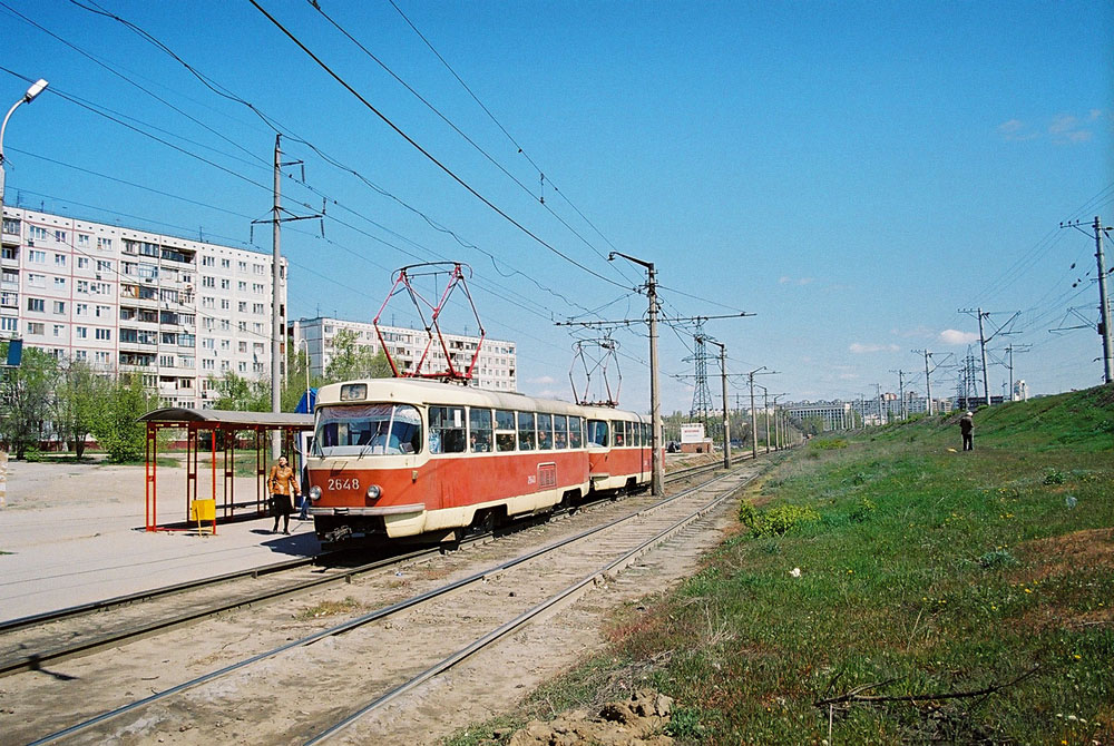 Volgograd, Tatra T3SU (2-door) № 2648; Volgograd, Tatra T3SU (2-door) № 2649
