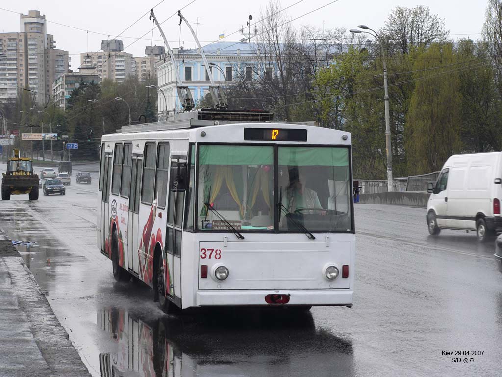 Kyiv, Škoda 14Tr02/6 # 378