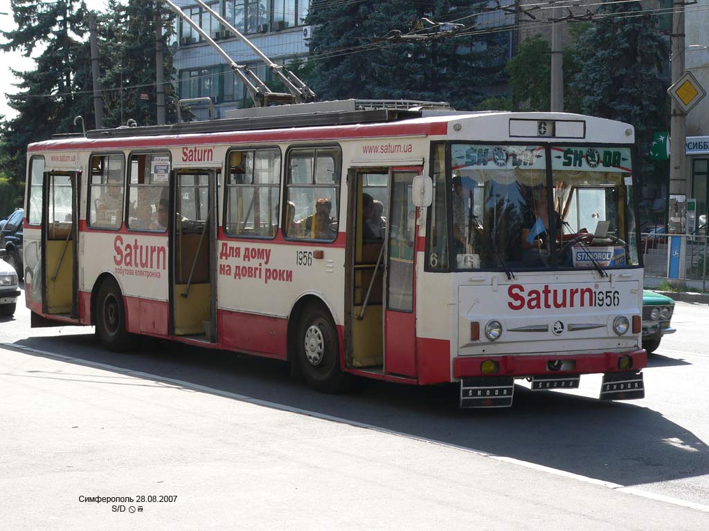 Crimean trolleybus, Škoda 14Tr06 № 1956