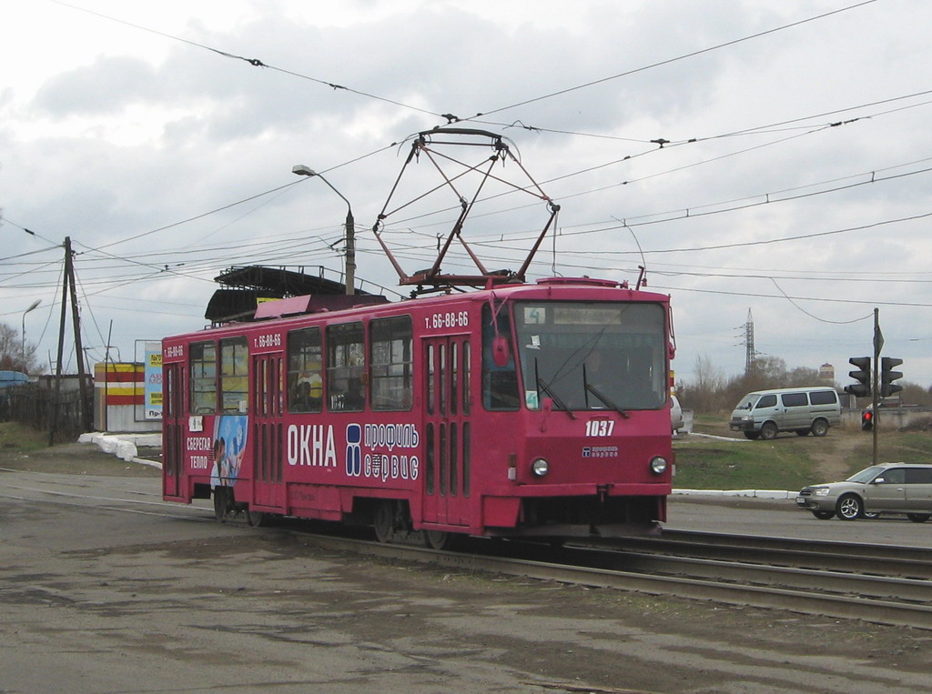 Барнаул, Tatra T6B5SU № 1037