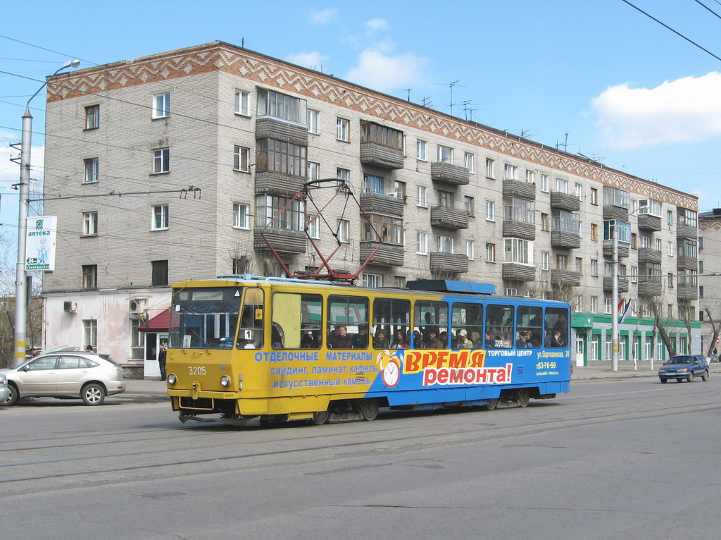 Barnaul, Tatra T6B5SU № 3205