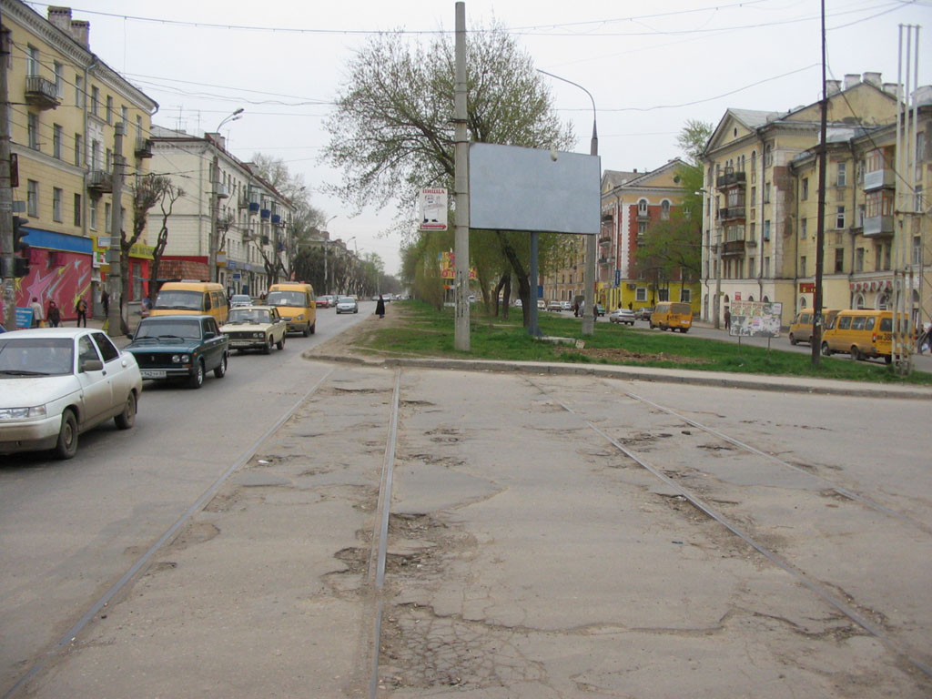 Samara — Closed tram lines