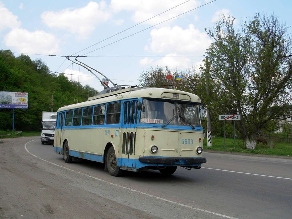 Кримски тролейбус, Škoda 9Tr24 № 5603