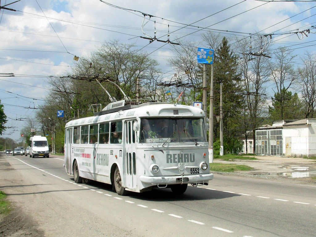 Crimean trolleybus, Škoda 9Tr21 # 5552