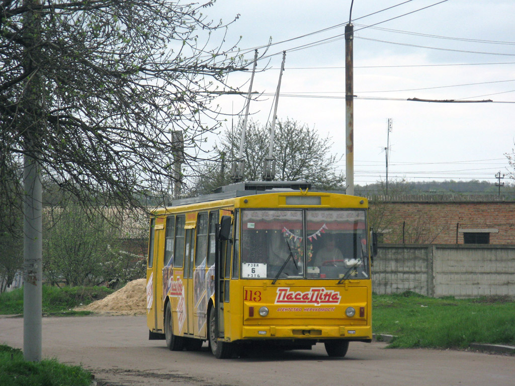 Rivne, Škoda 14Tr89/6 № 113