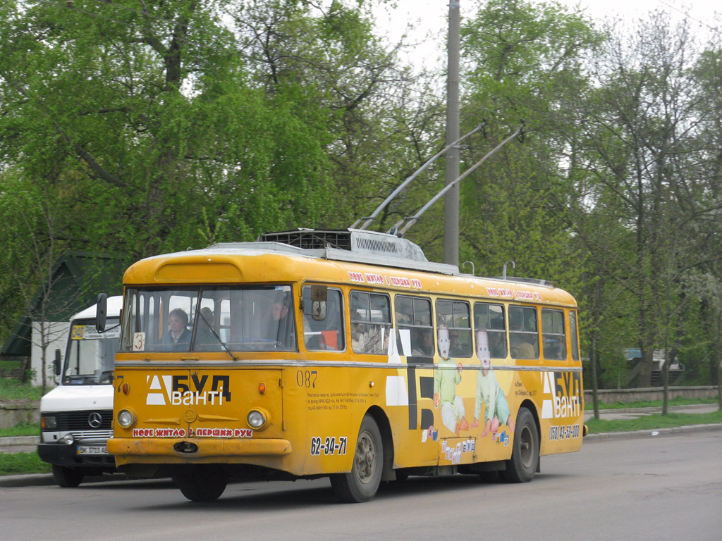 Ровно, Škoda 9TrH27 № 087