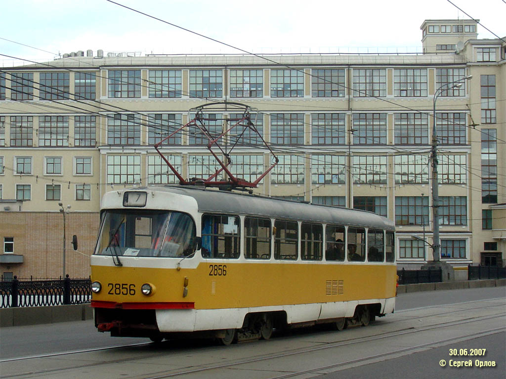 Moszkva, Tatra T3SU — 2856
