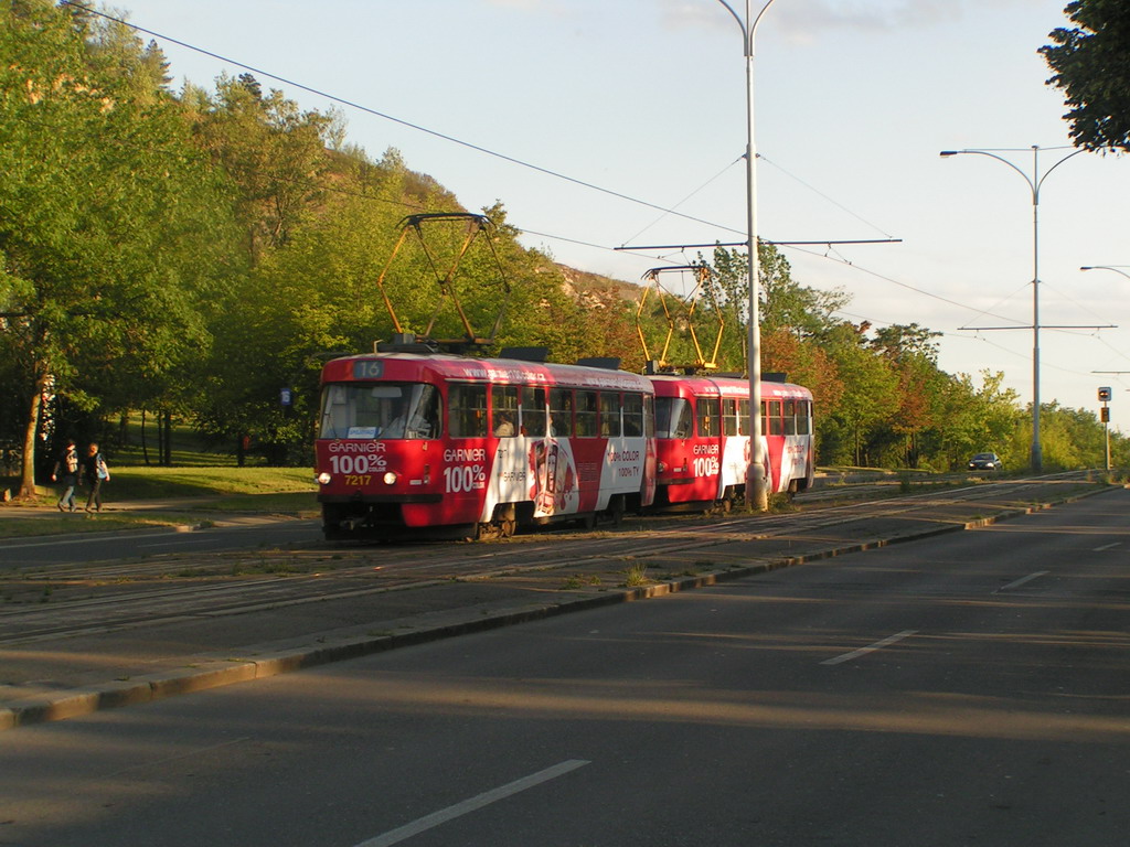 Прага, Tatra T3SUCS № 7217
