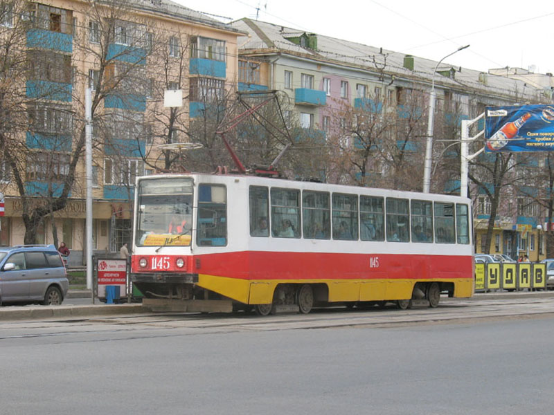 Уфа, 71-608К № 1145; Уфа — Закрытые трамвайные линии
