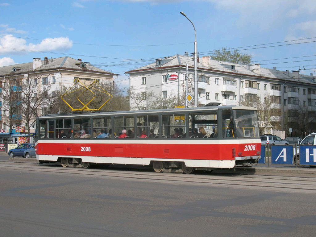 Уфа, Tatra T6B5-MPR № 2008; Уфа — Закрытые трамвайные линии