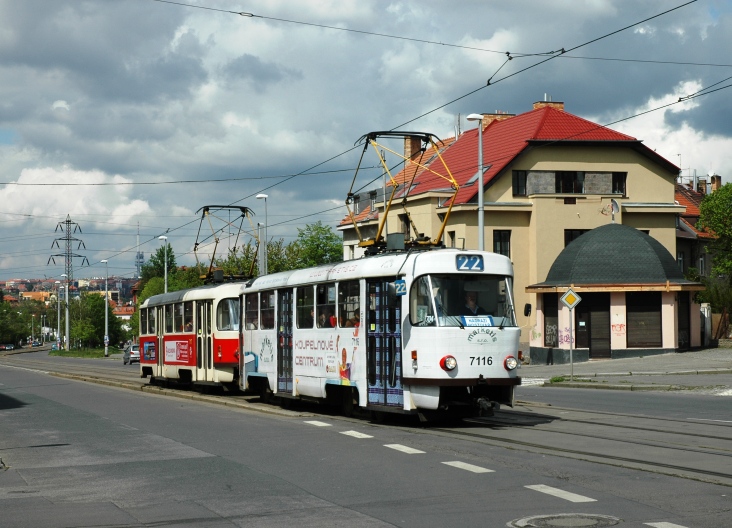 Прага, Tatra T3SUCS № 7116