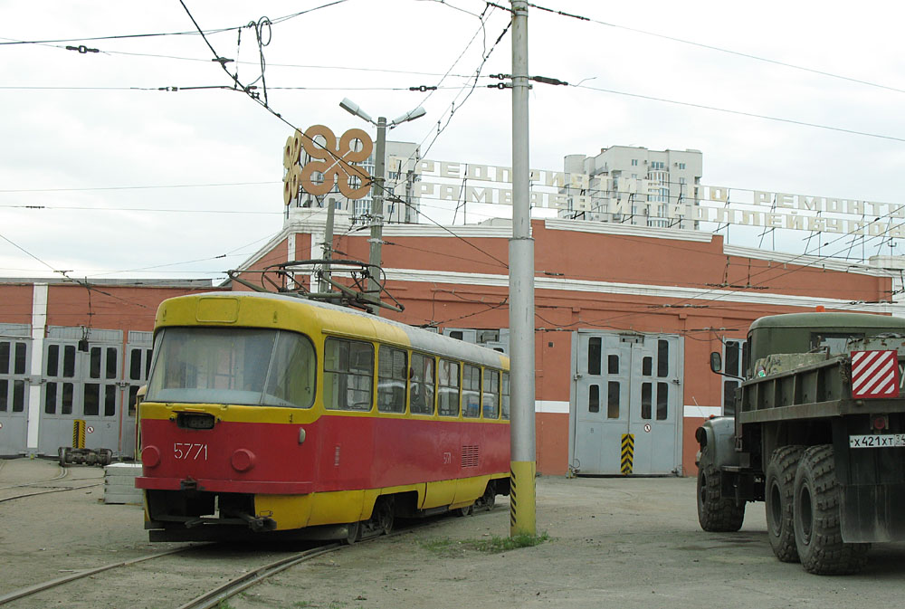 Volgograd, Tatra T3SU # 5771; Volgograd — VETA Plant