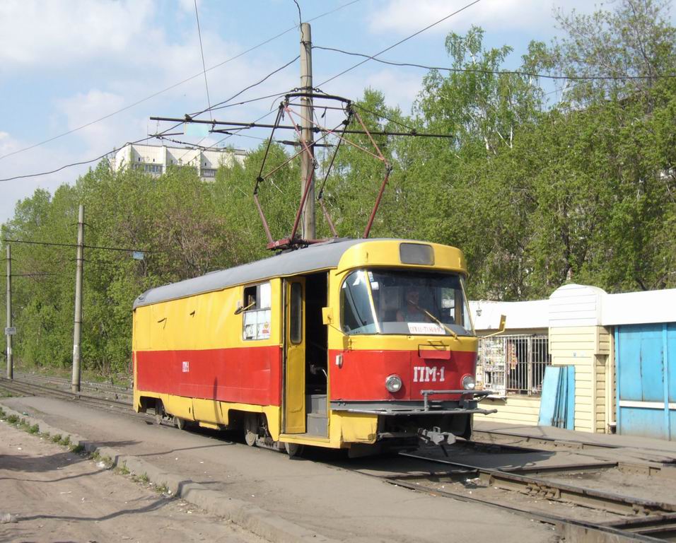 Барнаул, Tatra T3SU (двухдверная) № ПМ-1