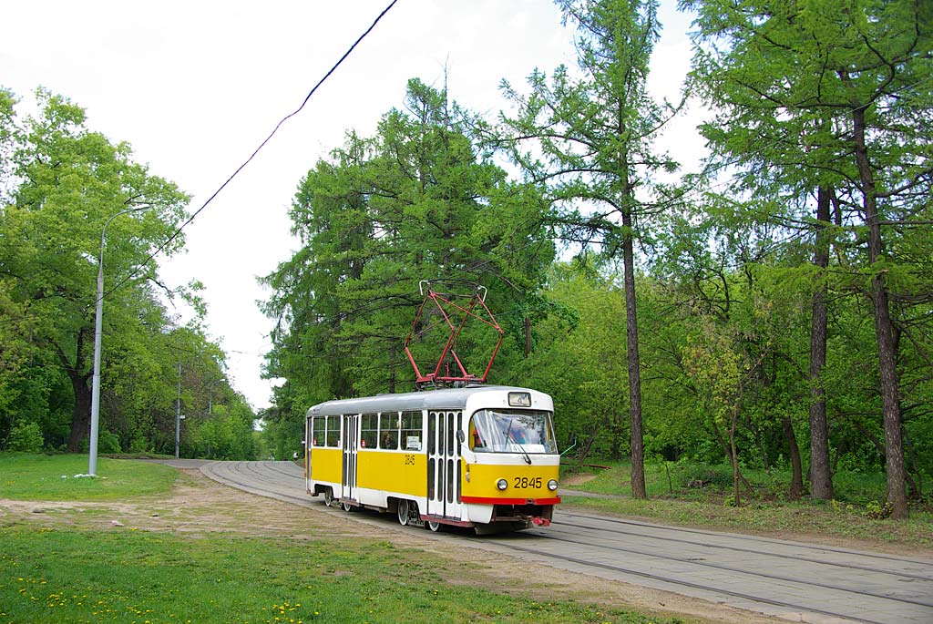 Moskau, Tatra T3SU Nr. 2845