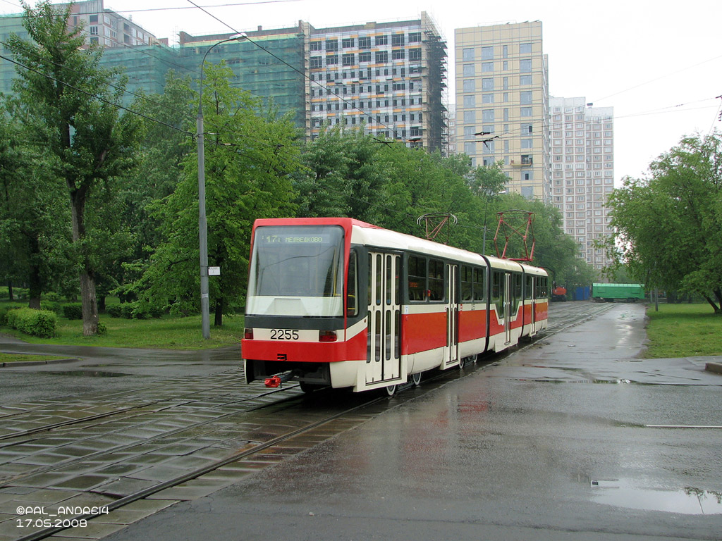 莫斯科, Tatra KT3R # 2255